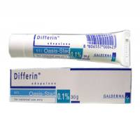 Differin gel 1mg/g Tube